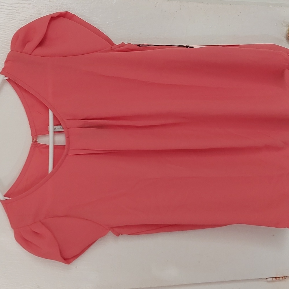 Women's Pink Salmon Blouse